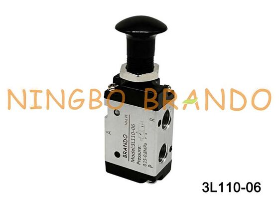 Airtac Type 3L110-06 3L Push-Pull Luchtregelklep 3/2 Weg