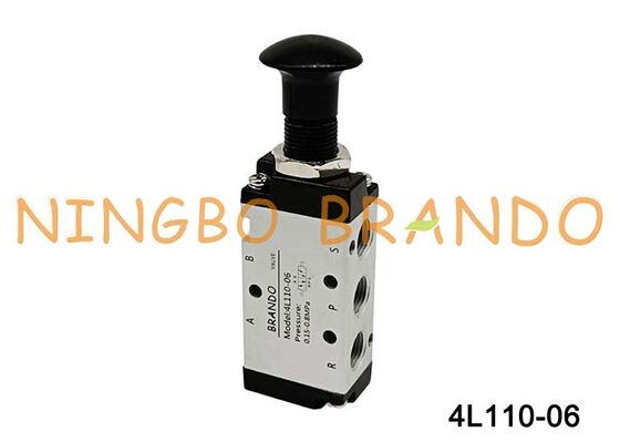 Airtac Type 4L110-06 4L Push-Pull Luchtregelklep 5/2 Weg