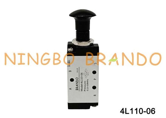 Airtac Type 4L110-06 4L Push-Pull Luchtregelklep 5/2 Weg