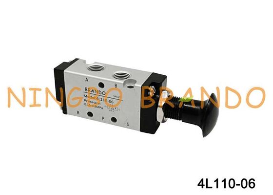 Airtac Type 4L110-06 4L Push-Pull Luchtregelklep 5/2 Weg