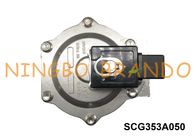 SCG353A050 2 de Impuls Straalklep van de Duimasco Vervanging voor Zakfilter 24VDC 220VAC