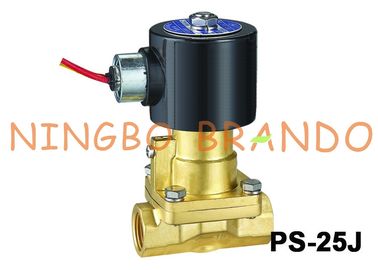 1“ ps-25J Klep Op hoge temperatuur van de de Stoomsolenoïde van het Zuiger de Proef In werking gestelde Messing 24VDC 220VAC