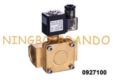 3/8“ 0927100 de normaal Gesloten Klep van de Messingssolenoïde voor Luchtcompressor