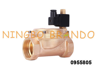 2“ opende 0955805 van de de Controlesolenoïde van het Messings normaal de Industriële Water Elektrische Klep