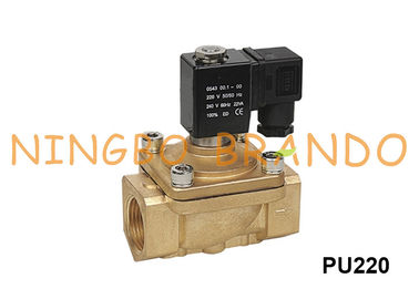 2 maniershako Type Klep van de Messingssolenoïde 3/4“ PU220-03 1/2“ PU220-04 220VAC 24VDC