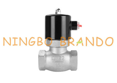 Unid de V.S. Type de Solenoïdeklep van het Reeks 1-1/4“ Roestvrije staal voor de Stoom AC220V DC24V van de Warm waterolie