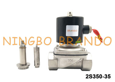 UNID Type suw-35 Klep van de het Roestvrije staal Semidirecte Solenoïde van 2S350-35 G1-1/4 de“ DC24V AC220V