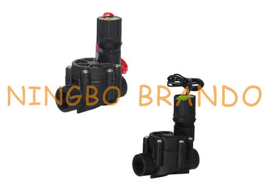 Elektrische Plastic de Solenoïdeklep 3/4“ 1“ 9V 12V 24V gelijkstroom van de Druppelbevloeiingssproeier