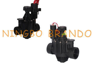 Tuinirrigatie die Plastic Solenoïdeklep 1“ 1 1/2“ 2“ 3“ 9V 12V 24V gelijkstroom sluit