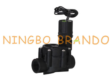 Druppelbevloeiing die Klep van de Water Plastic Solenoïde 3/4 1 Duim 9V 12V 24V gelijkstroom sluiten