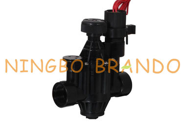Klep van de de Irrigatiesolenoïde van de landbouwtuin Plastic 1 1,5 2 3 Duim 9V 12V 24V gelijkstroom