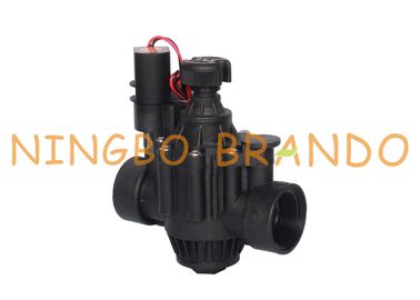 12V gelijkstroom-Klep van de Water de Elektrische Plastic Solenoïde voor de Irrigatie van de Tuinlandbouw