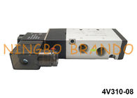 het Type van 4V310-08 AirTAC Pneumatische Solenoïdeklep 1/4“ 5/2 Manier 24VDC