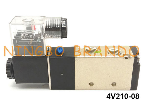 het Type van 4V210-08 Airtac Pneumatische Klep van de Luchtsolenoïde 5/2 Manier 110V 220V