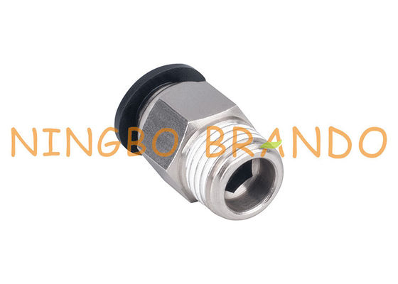 1/4“ 8mm PC8 verbindt de Mannelijke Rechte Duw binnen snel Pneumatische Slangmontage