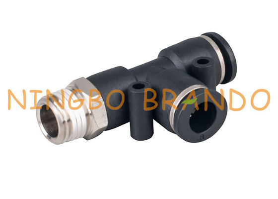 1/4“ Snelle 8mm verbinden Mannelijke Pneumatische de Slangmontage van het Looppast-stuk