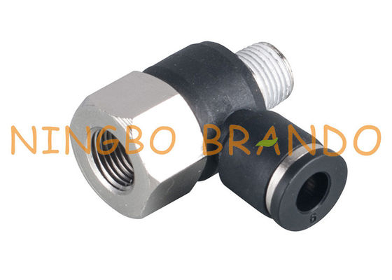 Vrouwelijke Banjoduw Pneumatische Slangmontage 1/4“ snel om binnen te verbinden 8mm