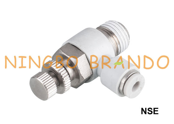 Pneumatisch de Snelheidscontrolemechanisme Fittings 1/8 van NSE“ 1/4“ 3/8“ 1/2“