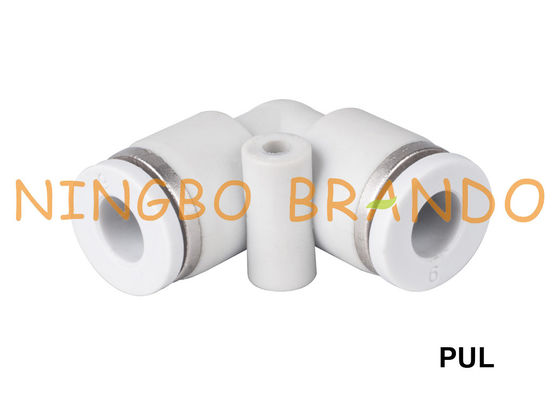 PUL-Unie Elleboog Plastic Pneumatische Snelle Montage 1/8“ 1/4“ 3/8“ 1/2“
