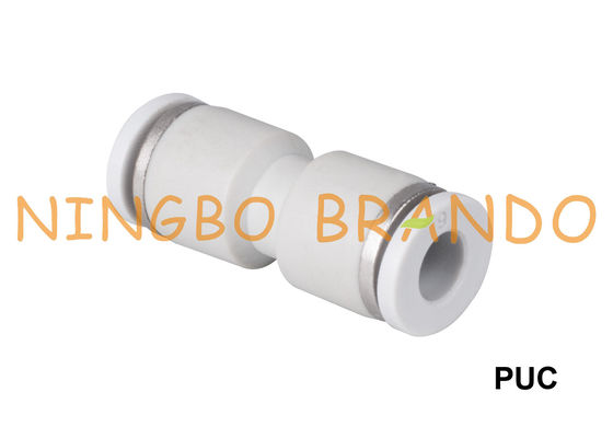 PUC-Unie Rechte Plastic Pneumatische Buismontage 1/8“ 1/4“ 3/8“ 1/2“