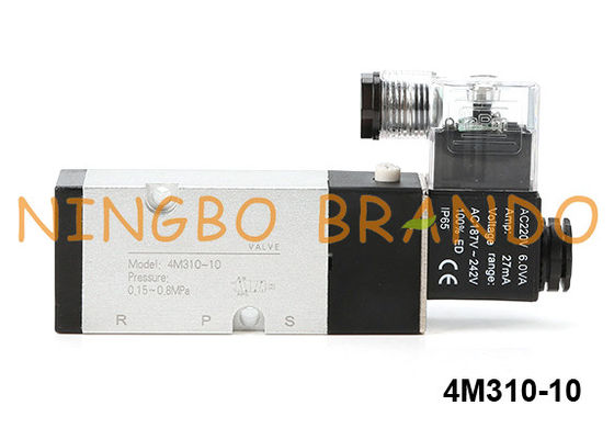 Klep van de de Interfacesolenoïde van Namen 4M310-10 Airtac-Type 24V gelijkstroom 220V AC