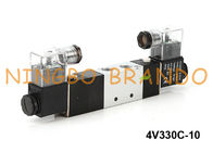 4v330c-10 Airtac-Type Pneumatische Solenoïdeklep 5/3 Manier 24V gelijkstroom 220V AC