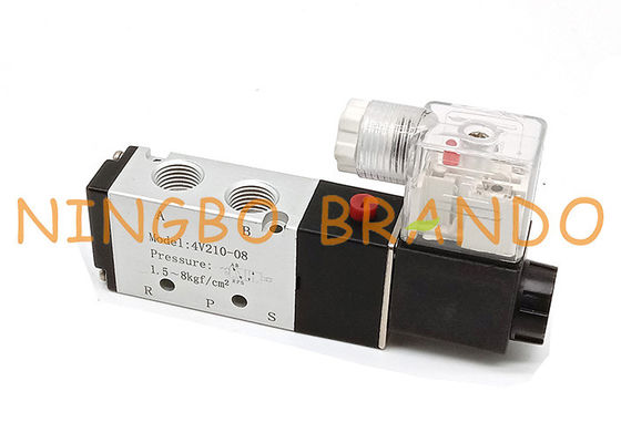 het Type van 4V210-08 Airtac Enige de Controleklep van de Solenoïde Pneumatische Lucht