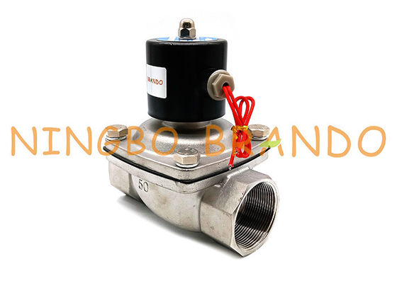 2S500-50 suw-50 2“ van de het Diafragmasolenoïde van de Duimdatatransportbesturing SS304 de Klep