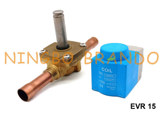 Van de de Lijnsolenoïde van HVAC het Vloeibare van de Klepdanfoss Type EVR 15 NC 5/8“ 032L1228