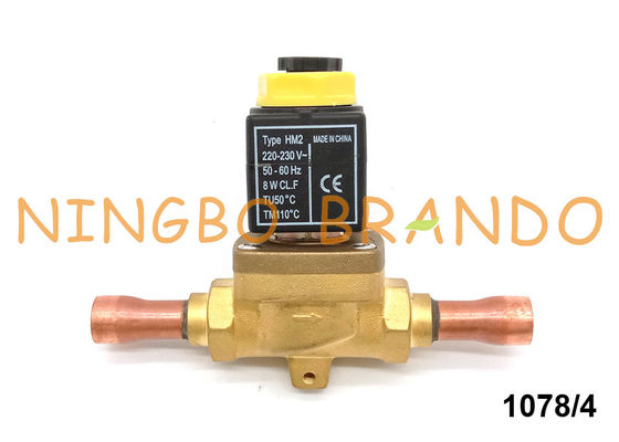 Castel Type de Klep van 1078/4 1/2“ Soldeerselsolenoïde voor Koelingssysteem