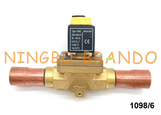 Castel Type 1098/6 de Solenoïdeklep 3/4 van de 2 Manierkoeling“ 220VAC