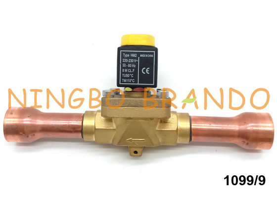 De Klep van de de Koelingssolenoïde van Castel Type 1099/9A6 1 1/8 Duim 220V