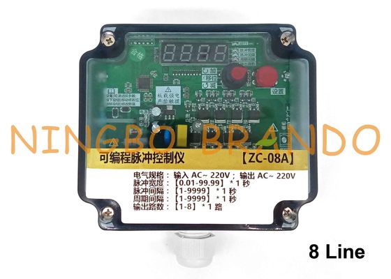 8 de Filterimpuls Jet Valve Sequential Timer Controller van de lijnzak