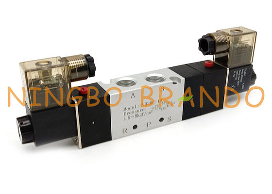 Klep van 4v330c-10 3/8“ 5/3 Manier Gesloten Centrum Pneumatische Solenoïde