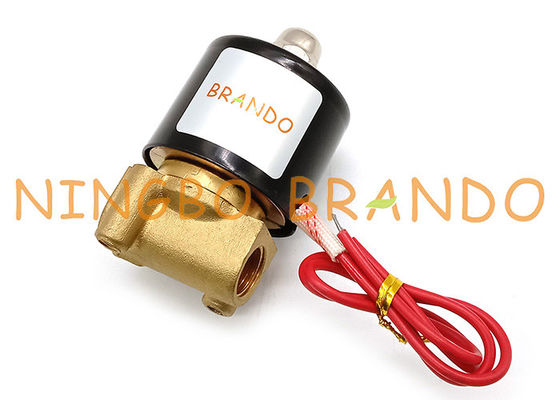 Ud-08 2W025-08 1/4“ de Solenoïdeklep van het Duim Rechtstreekse Messing