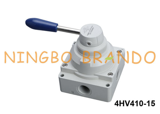 Het Type van 4HV410-15 Airtac Roterende Klep 4/2 Manier 1/2 van de Hefboomhand“