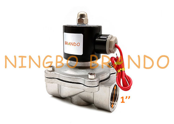 Van het de Duimdn25 Roestvrije staal van suw-25 2S250-25 1 de Solenoïdeklep
