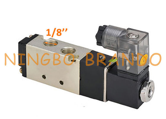 4V110-06 1/8“ Duim Enige Rol 5/2 Klep van de Manier de Pneumatische Solenoïde