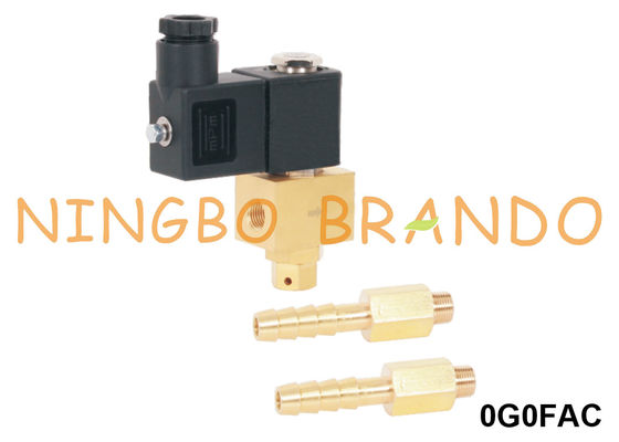 De Solenoïdeklep 1/8“ Regelbare Stroom 12V 24V van het benzinediesel Afgesloten Messing