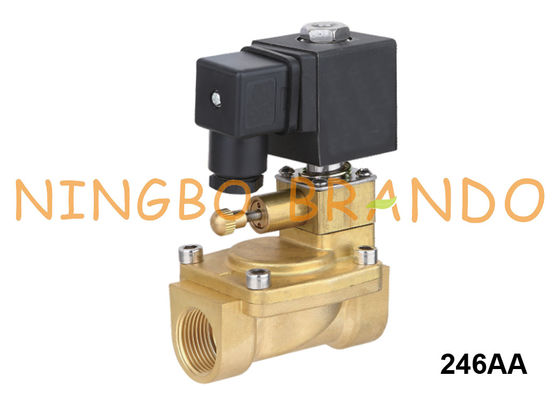 Van het het Watermessing van het Brandbestrijdingssysteem van de de Solenoïdeklep de Handopheffing 24V 220V