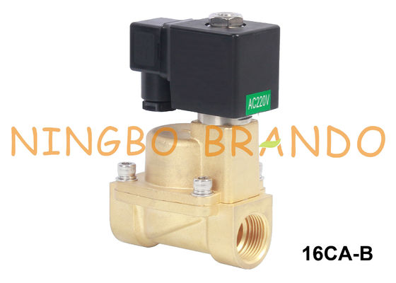 3/8“ 1/2“ 3/4“ 1“ Warm water en Stoomklep van de Messingssolenoïde 24V 220V