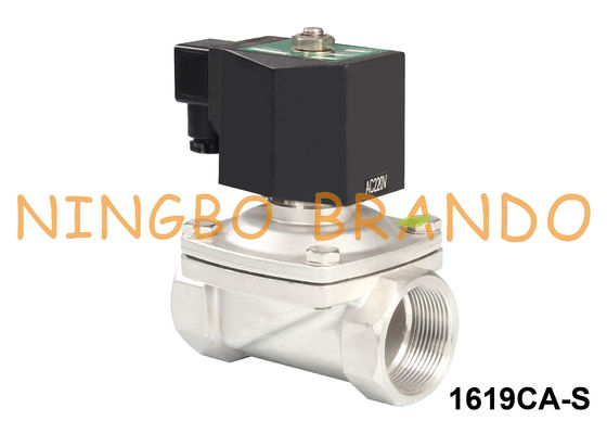Klep Op hoge temperatuur van 1 1/4 de“ Warm watersolenoïde 24V gelijkstroom 220V AC
