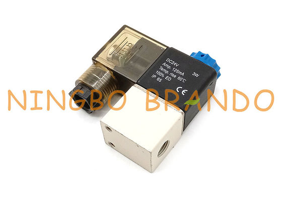 2 positie 2 Manier 1/8“ Pneumatische de Solenoïdeklep van 2V025-06 DIN43650A
