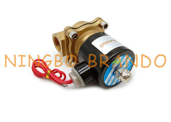 Uw-15 2W160-15 1/2“ 2/2 Klep van de het Messingssolenoïde van de Manier Vloeibare Controle