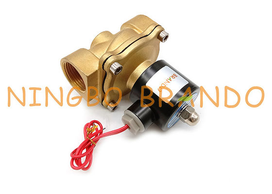 Van het de Manier semi-Diafragma van uw-25 2W250-25 1“ 2/2 Klep van de het Messingssolenoïde