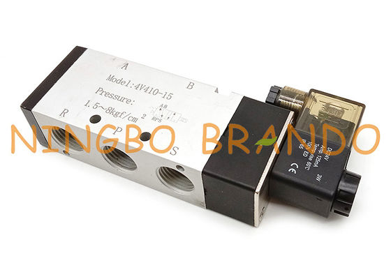 Airtactype 4V410-15 5/2 Klep van de de Controle de Pneumatische Solenoïde van de Manierlucht