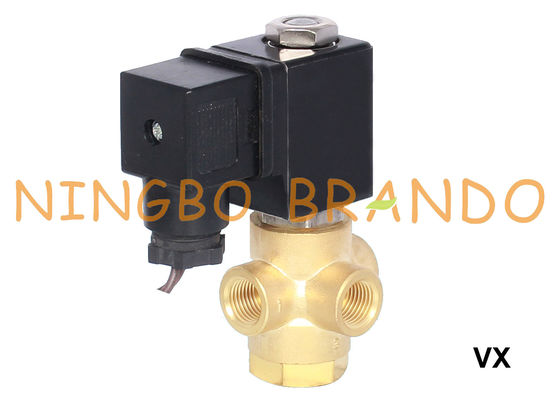 3 de de Solenoïdeklep van het maniermessing sloot normaal 1/8“ 1/4“ 12V 24V 110V 220V