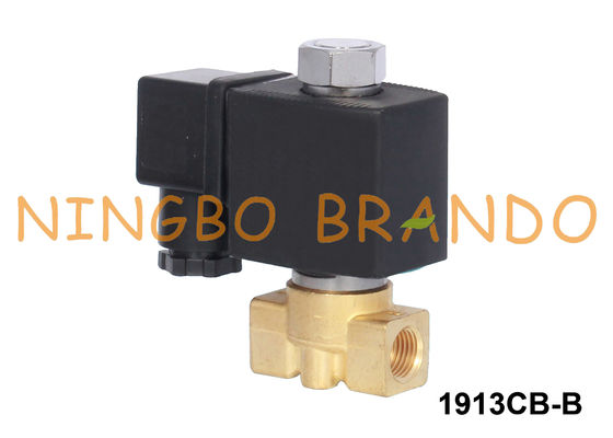 1/8“ van de het Messingssolenoïde van de Waterlucht Klep 2 Manier normaal Open 24V 220V