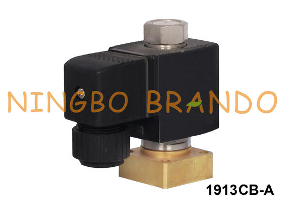 Subbasis Opgezette Klep van de Messingssolenoïde 2 Manier normaal Open 24V 220V