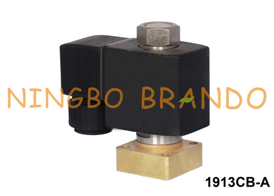2 de Solenoïdeklep Sub-Base Opgezette 24V 220V van het manier normaal Open Messing